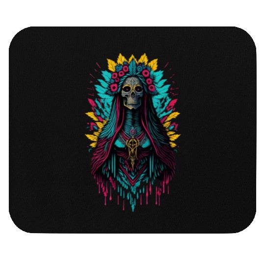 Santa Muerte de Guadalupe Mouse Pads