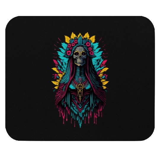 Santa Muerte de Guadalupe Mouse Pads