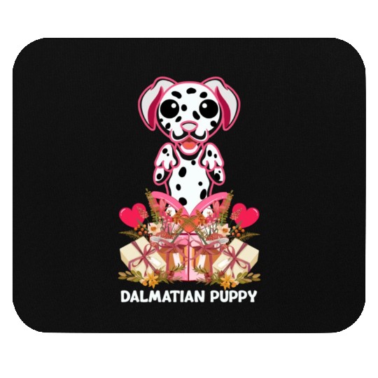 Dalmatian funny birthday Mouse Pads