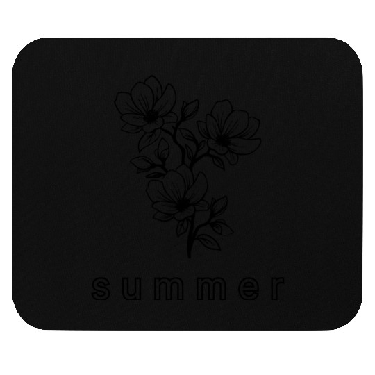 Summer flowers Mouse Pads
