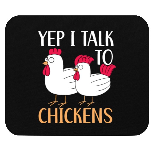 Chicken Farmer Chicken Whisperer Farm Animal Mouse Pads