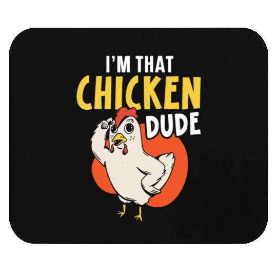 Chicken Farmer Chicken Whisperer Farm Animal Mouse Pads