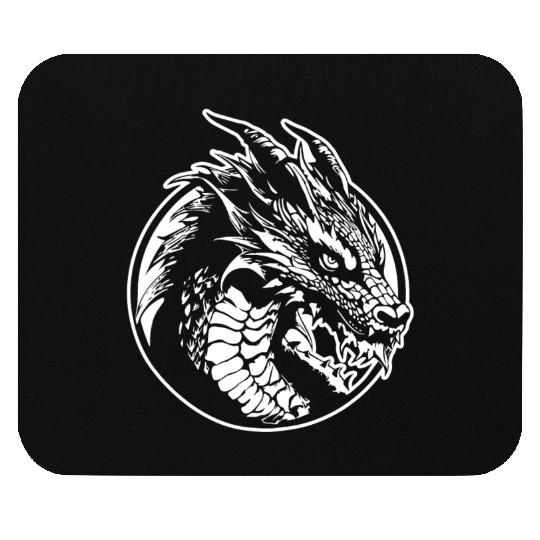 Dragon Mythical Fantasy Serpent Mouse Pads