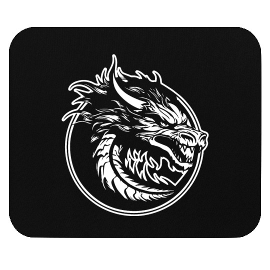 Dragon Mythical Fantasy Serpent Mouse Pads