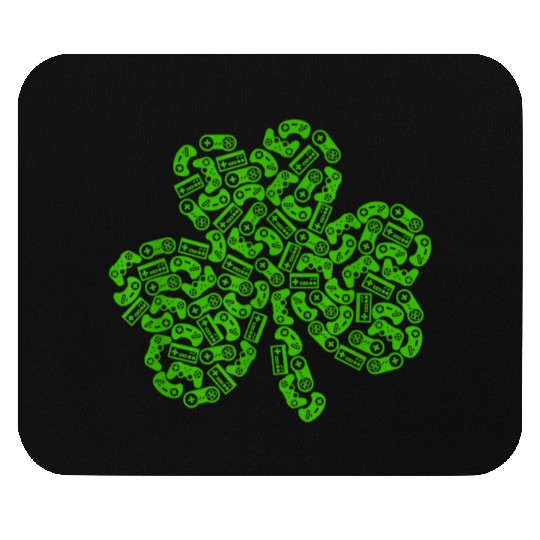 Gamer Game Shamrock St Patric Day Irish Mouse Pads