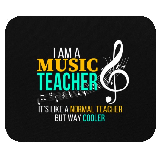 Funny Music Teacher Music Teacher Cool Teacher Mouse Pads