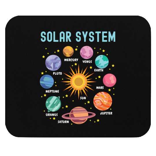Solar System Planets Science Mouse Pads