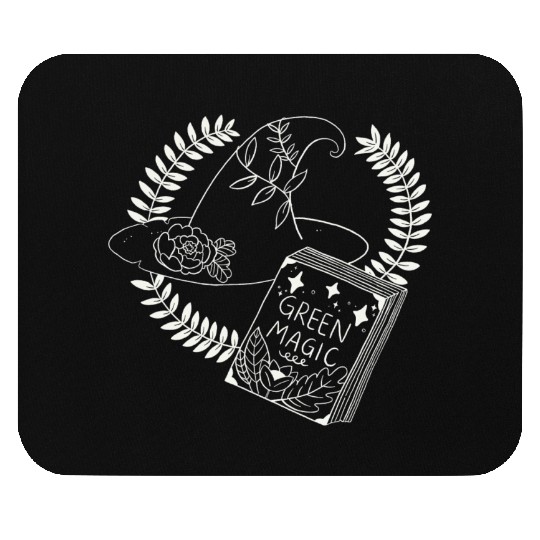 Green Magic Plants Mouse Pads