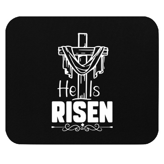 He Is Risen Jesus Christ Resurrection Happy Mouse Pads