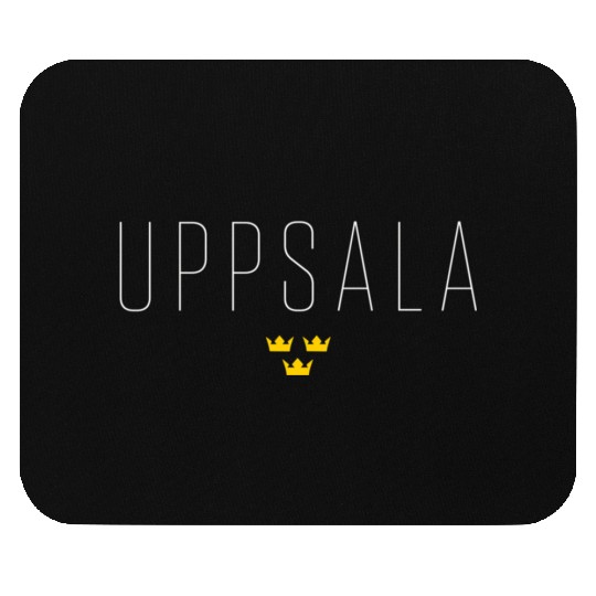 Uppsala Sweden Sverige Athletic Sports Style Mouse Pads