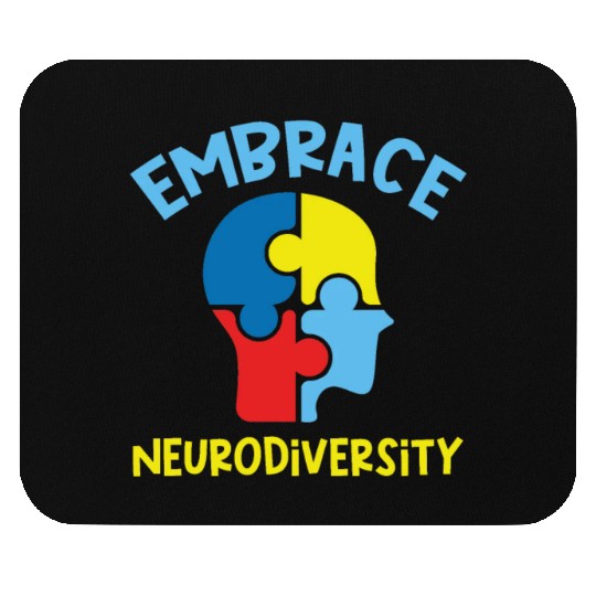Embrace neurodiversity Mouse Pads