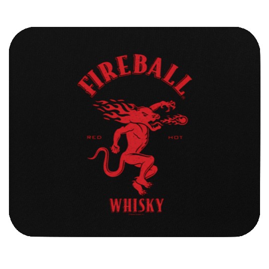 Fireball Whiy Red Hot Burns Like Hell V2 Mouse Pads