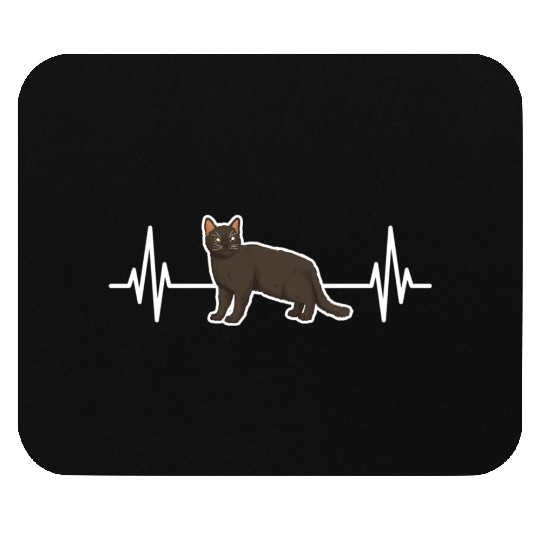 Hebeat Burmese Cat Kitty Cat Mouse Pads