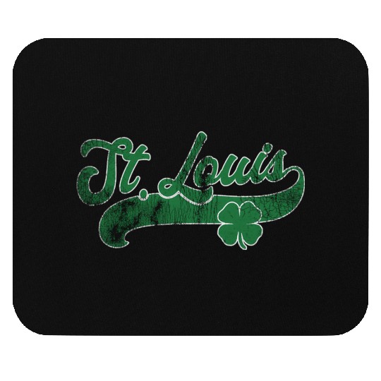 St Louis Shamrock St Patrick'S Day Saint Paddy'S Mouse Pads