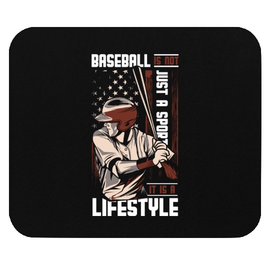 Baseball Bat Team Mouse Pads