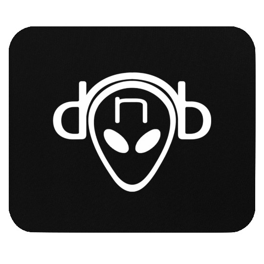Drum And Bass Alien Dnb Ufo For Junglist Mouse Pads
