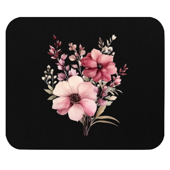 beautiful flowers in awesome summer colours Mouse Pads