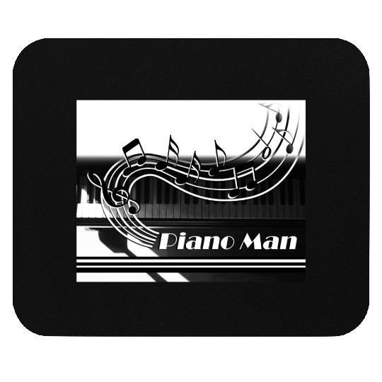 Piano Man Mouse Pads