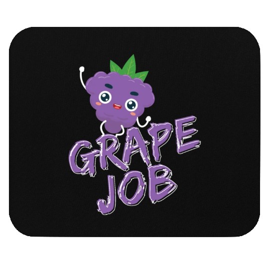 Grape Job Mouse Pads