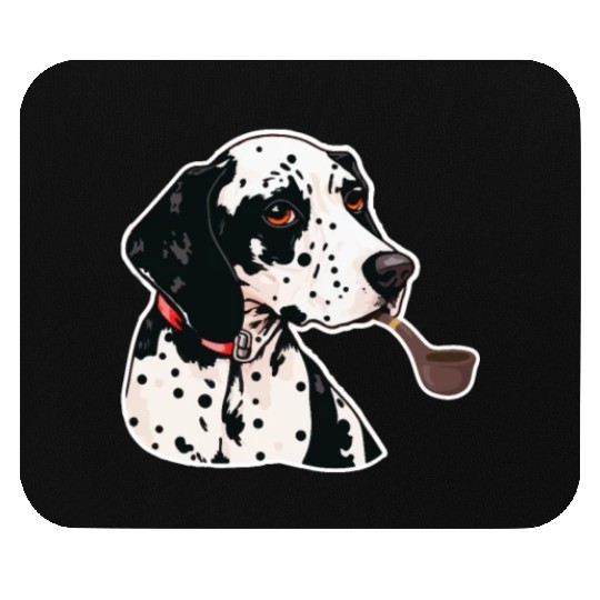 Dalmatian Tabacco Mouse Pads