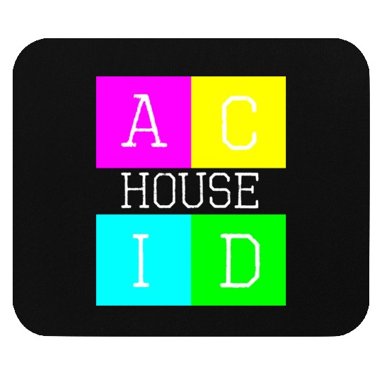 Acid house logo Mouse Pads