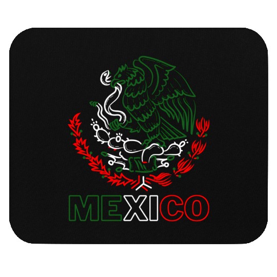 Meco With Mecan Eagle From Flag Red Green And Mouse Pads