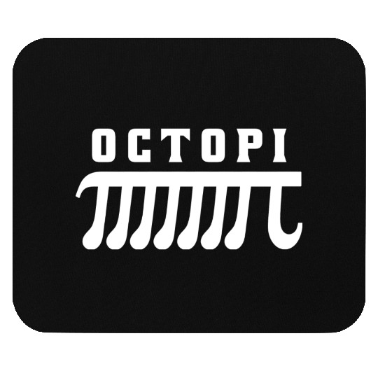 Pi Day Geek Nerd Math Octopi Mathematics Mouse Pads