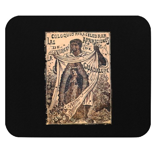 St Juan Diego Our Lady of Guadalupe Vintage Mary C Mouse Pads
