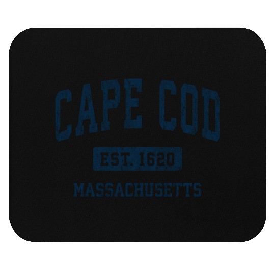Cape Cod Massachusetts Ma Vintage Athletic Mouse Pads