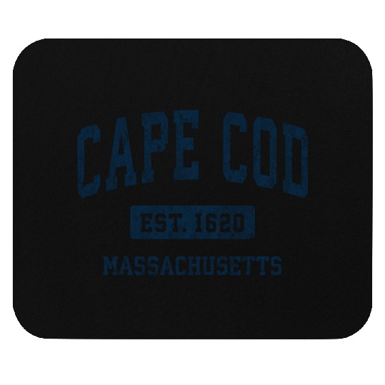 Cape Cod Massachusetts Ma Vintage Athletic Mouse Pads