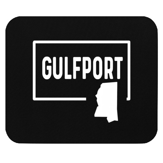 port Mississippi Ms - Home Hometown Vacation Mouse Pads