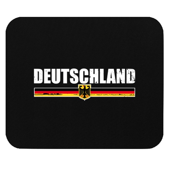 Deutschland Gery Flag Proud Ger Mouse Pads