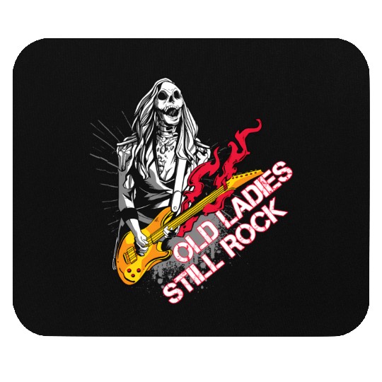 Old Ladies Still Rock eleton Roc eleton Mouse Pads