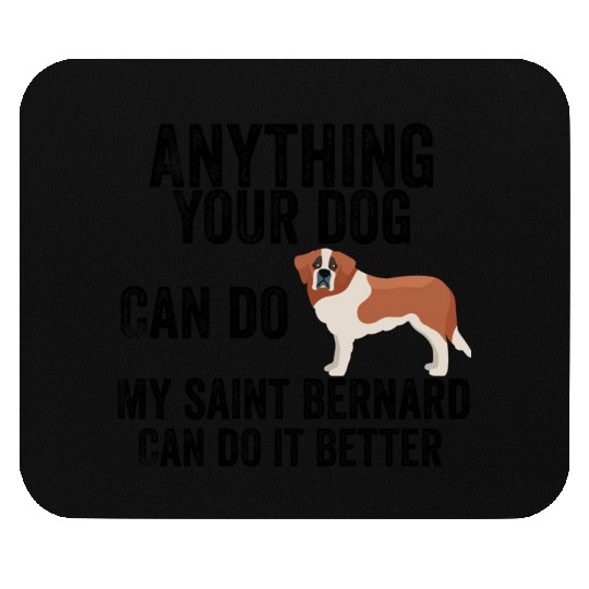 Saint Bernard Mouse Pads
