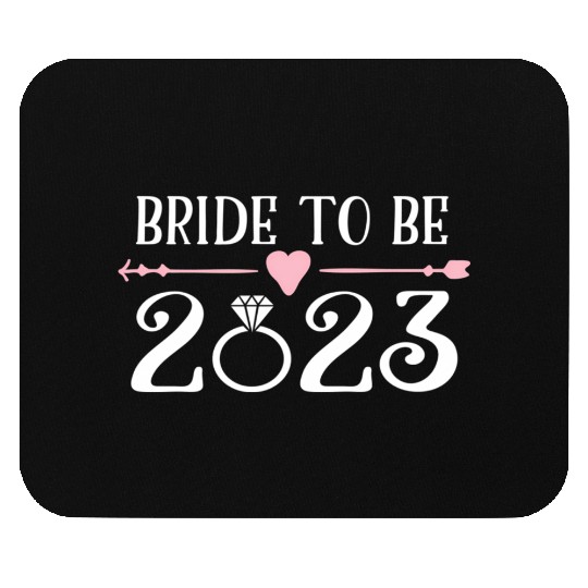 Bride To Be 2023 Engagement Ring Future Bride Mouse Pads