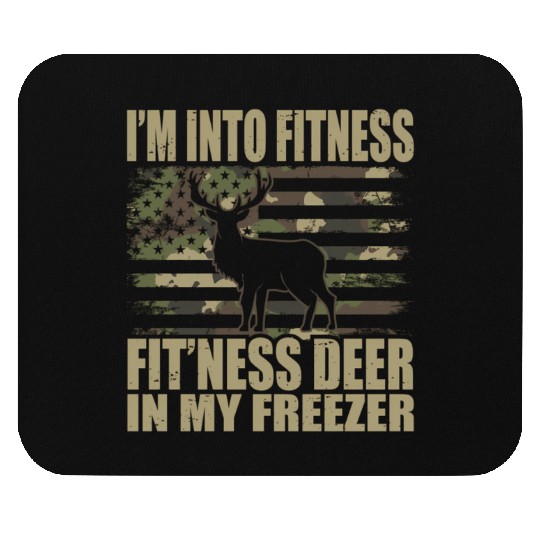 Hing I'M Into Fitness Fit'Ness Deer In My Mouse Pads