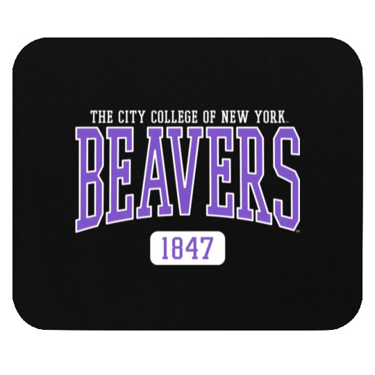 City Of New York Ccny Beavers Est Date Mouse Pads