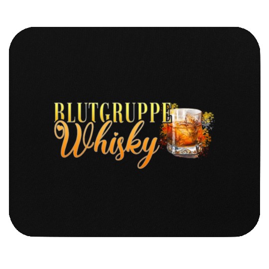 Blutgruppe Whisky Cocktail for Bartender Mouse Pads