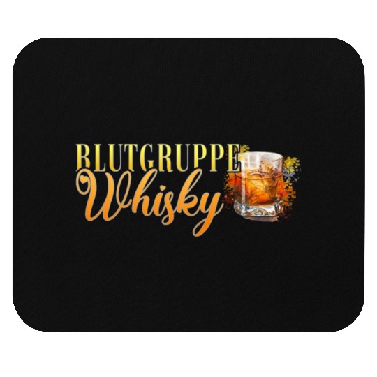 Blutgruppe Whisky Cocktail for Bartender Mouse Pads