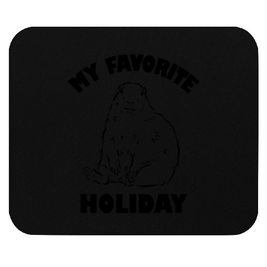 Groundhog Mouse Pads