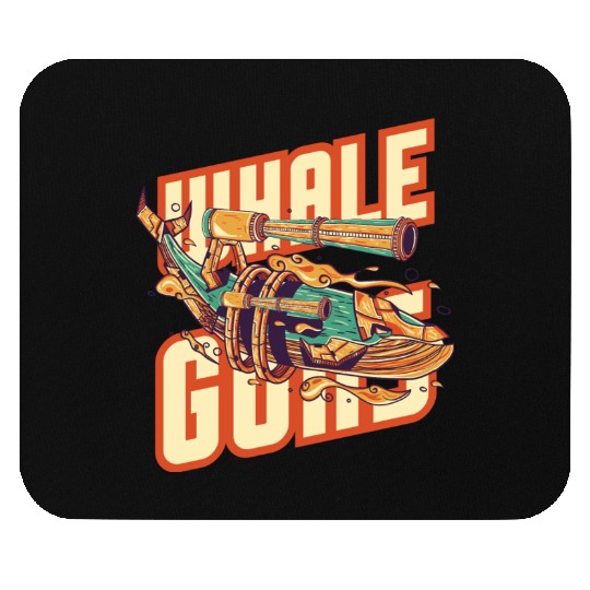 Whale Guns Mouse Pads