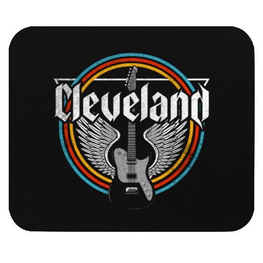 Cleveland Ohio Rock Music Mouse Pads