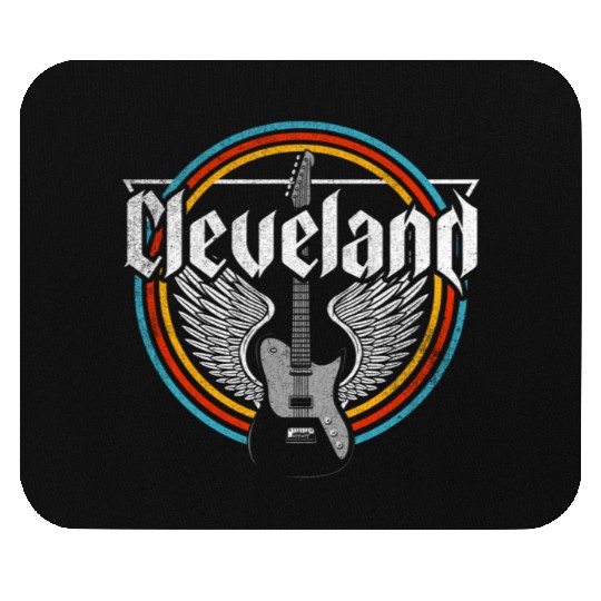Cleveland Ohio Rock Music Mouse Pads