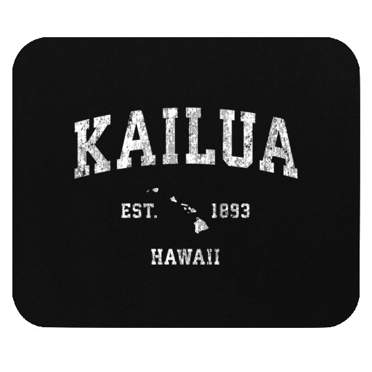 Kailua Hawaii Hi Athletic Sports Mouse Pads