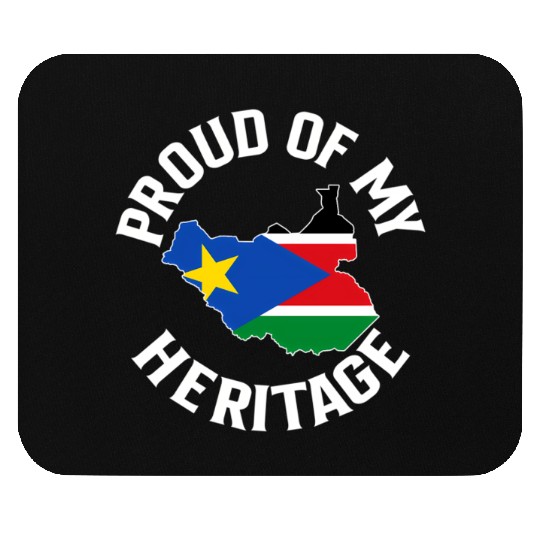 Proud Of My South Sudanese Heritage Love Sudan Mouse Pads