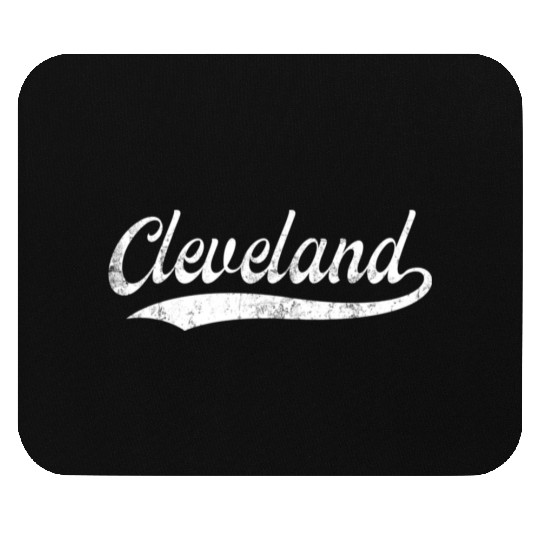 Vintage Cleveland Ohio Distressed Mouse Pads