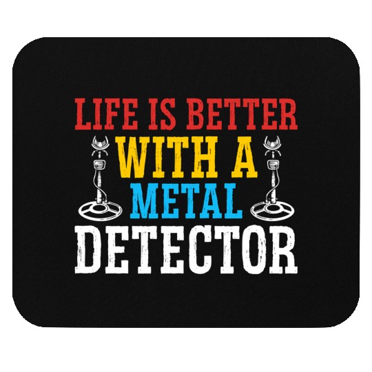 Metal Dectorist Dirt Fishing Treasure Hing Coin Co Mouse Pads