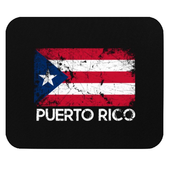 Puerto Rican Flag Made In Puerto Rico Mouse Pads