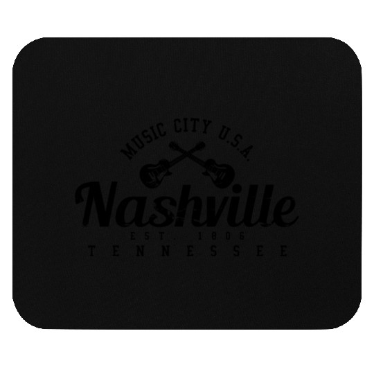 hville - Cory Music City Guitar Mouse Pads