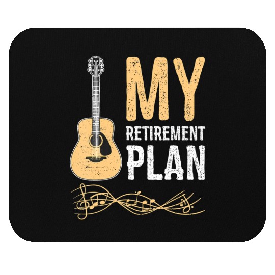 My Retirement Plan Guitar Mouse Pads
